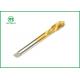 Thread Tapping Spiral Flute Tap HRC62 - 66 Hardness Customized Size / Color