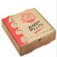 Recycled Food Packaging Printed Brown Kraft Paper Pizza Box