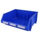 Space-Saving Workshop Storage Stackable Shelf Bin with Divider and Solid Box Shelving