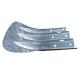 Galvanized Fish Tail Terminal End for Traffic Barriers ISO Certified and Powder Coated