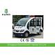 AC Motor Drive Mini Electric Utility Cart / Sightseeing Bus For Park Patrol