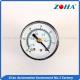 Aluminum Black Vacuum Pressure Gauge / ABS Plastic Dial Pressure Gauge