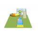 Kids' Close Slide Water Slides For Aqua Park Fiberglass Material
