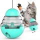 2 In 1 Interactive Cat Slow Feeder Ball Detachable Tumbler Shaped Pet Treat Ball