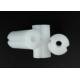 Small Plastic Injection Molding Products , RAL 9011 White POM Spacer Bush 10 X