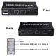 EDID Support 70 Meters IR HDBaseT 4X4 HDMI Matrix Switcher with IR Remote Control