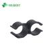 Welding PVC/Plastic Double Tube Water Supply Pipe Fitting Clamp with Butterfly Type