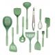 Kitchen cooking utensils set-11 pieces of non-stick silicone cooking