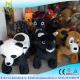 Hansel  amusement park equipment electric toys cars for kids coin operated mechanism moving horse toys for kids