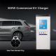 30KW Outdoor Home Car Charging Station Ethernet IP54 Double Guns GB/T