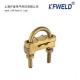 Type “U” Bolt Rod to Tape Clamp, Copper material, Good electric conduction