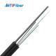 FTTH Fiber Optic Drop Cable GJYXCH 1 2 4 Core G657A1 G657A2 With Steel Wire