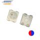 20mA Bi Color PLCC4 3528 SMD LED Chip 1.9mm Thickness Red  & Blue Color 4 Pins