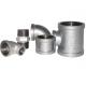 Zinc - Coated Hydraulic Pipe Fittings , Galvanized Cross Pipe Fitting Various Type