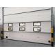 Aluminum Insulated Sectional Doors Modern Security Thickness 2.0mm Residential garage and insulated sectional door