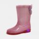 Glitter Transparent 34 EU Kids Light Up Rain Boots With Butterfly