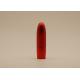 Cosmetic Packaging Lip Balm Tubes Frosted Red 4.5g With ISO 9001 Certification