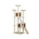 Fashion Deluxe Wood Pet Furniture Diy Wooden Cat Scratching Post