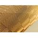 8ft Gold Glass Laminated Wire Mesh Antiwear For Furniture And Stairs
