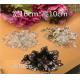 Garment Accessories  Butterfly Embroidery Sequin Applique with Different Color