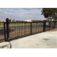 Hercules Tubular Steel Fence Panels Residential / Garrison Interpon Caoted Fencing