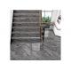 Gray Polished Porcelain Tiles 1200x300mm Restaurant Anti Skid Stairs Tiles