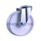 5 Inch White Polypropylene PP Wheel Bolt Hole Swivel Industrial Castors