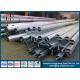 13.8 KV 69 KV Galvanized Steel Poles for Philippine Transmission