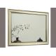 Traditional Framed Bathroom Mirrors Anti Explosion For Home Decorative