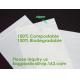 Compostable Large GALLON Zip Bag, Resealable Extra Strength Biodegradable Bags, Made From Plant Materials