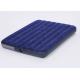 Travel Camping Low Air Mattress Blue Color Flocked Surface 13 . 6KG Gross Weight