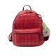 PU red backpacks fashion for college student mochilas modernas wholesale backpacks