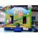 Sponge Bob Inflatable Bouncer Slide , Inflatable Jumping Slide With High Quality