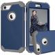 3 in 1 Robot Full Protective Air Cushion Phone Cover Shockproof Case for iPhone 8