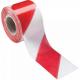 Hazard Warning Barrier Tape PVC Safety Warning Tape Red/White 500Mtr