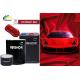 Nontoxic Heatproof Brilliant Red Car Paint , Fade Resistant Top Coat Automotive
