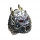 Sterling Silver Brass 2 Tone Dragon Head Engraved Vintage Ring for Men(059118)