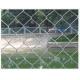 Iron Chain Link Fence Mesh Used As Fences For Playgrounds And Gardens