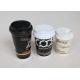 Double Wall Food Grade Hot Drink Paper Cups With Lids 320ml For Hot Beverages