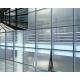Sleek Glass Curtain Wall With Customizable Patterns Energy Saving Heat Insulation