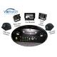 VPN Vehicle Tracking Video System 3G Mobile DVR GPS Car Mobile DVR With 4 HD Cameras