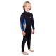 Flexible Rubber Kids Neoprene Wetsuit / Full Body Swimming Costume