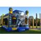 Tarpaulin Sewing Batman C4 Combo Inflatable Jumping Castle For Backyard Commercial