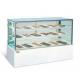 Curved Glass Refrigerated Bakery Display Showcase With 2 / 3 Layers