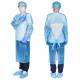 Single Use Medical Disposable Gowns , Disposable Isolation Gown CPE