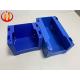 Stackable Blue Corrugated Plastic Picking Bins Environmental PP