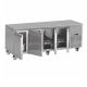 Catering Stainless Steel Table Under Counter Work Bench Refrigerator