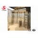 650mm Pole TCP IP Automatic Turnstile Gate 30persons/Min