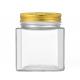 Bulk Square Glass Honey Jar Empty Glass Bottles 100ml 200ml 280ml 380ml 500ml 730ml