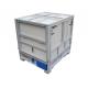 Square Ibc Tote Container / Collapsible Ibc Container 165KG Gross Weight
